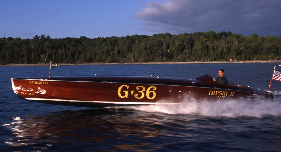 Impshi II on the water.