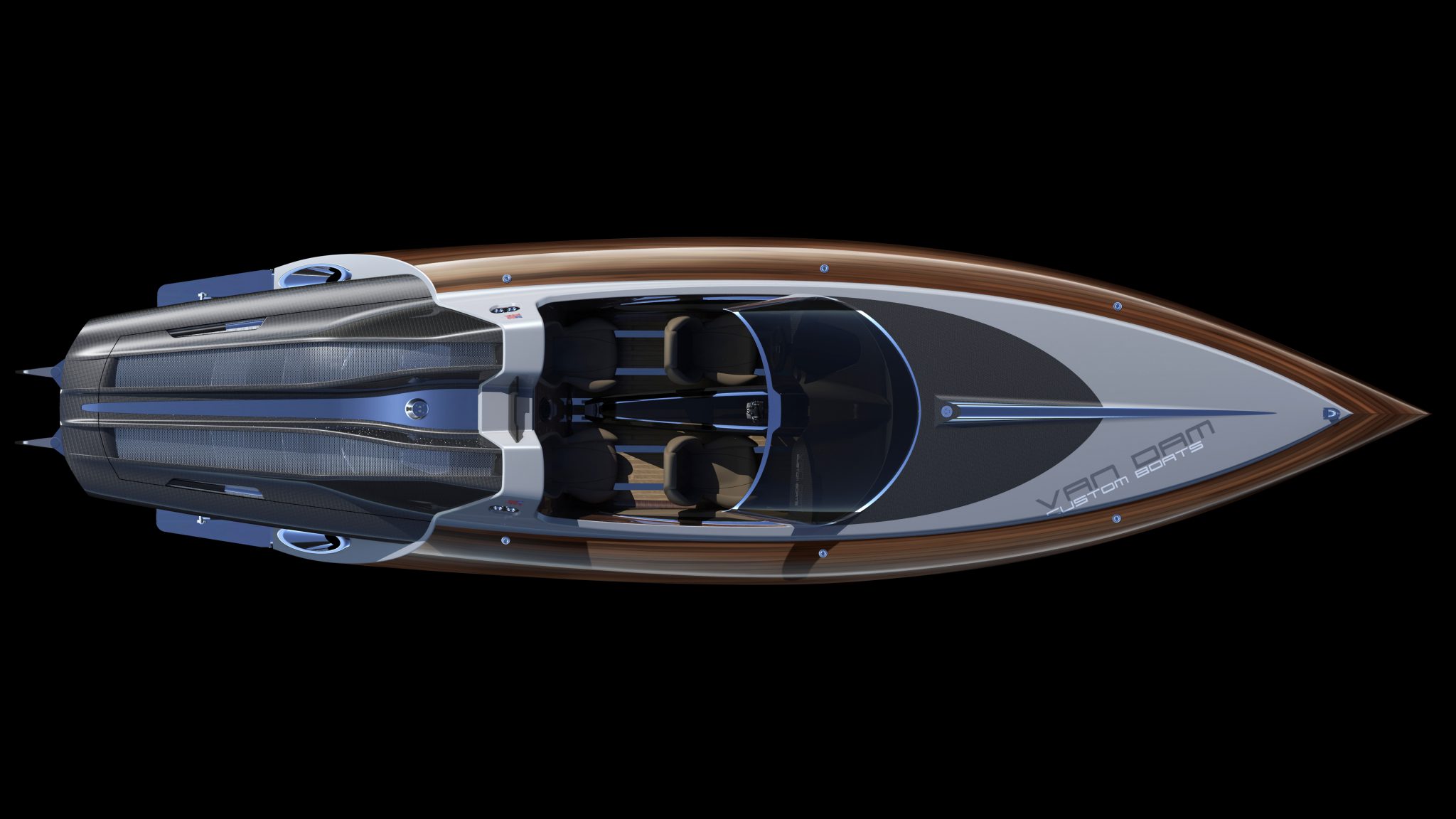 Over view of concept boat