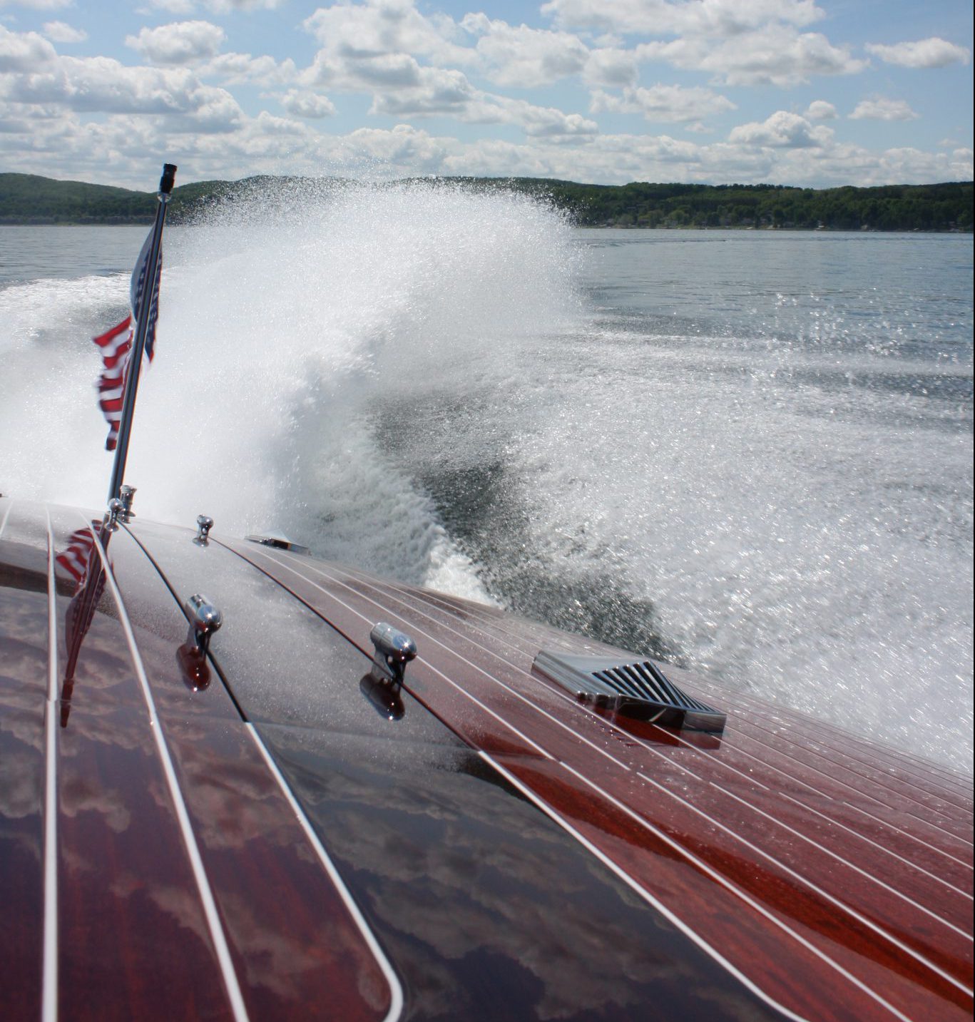 Throwing a wake on Lake Charlevoix