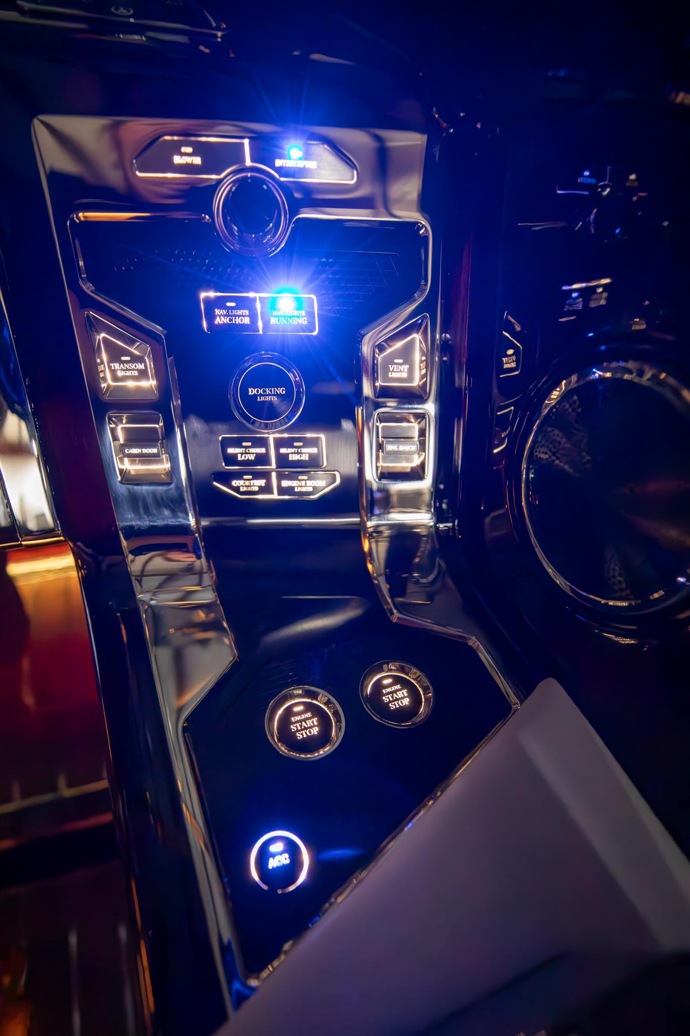 5-Star switch panel