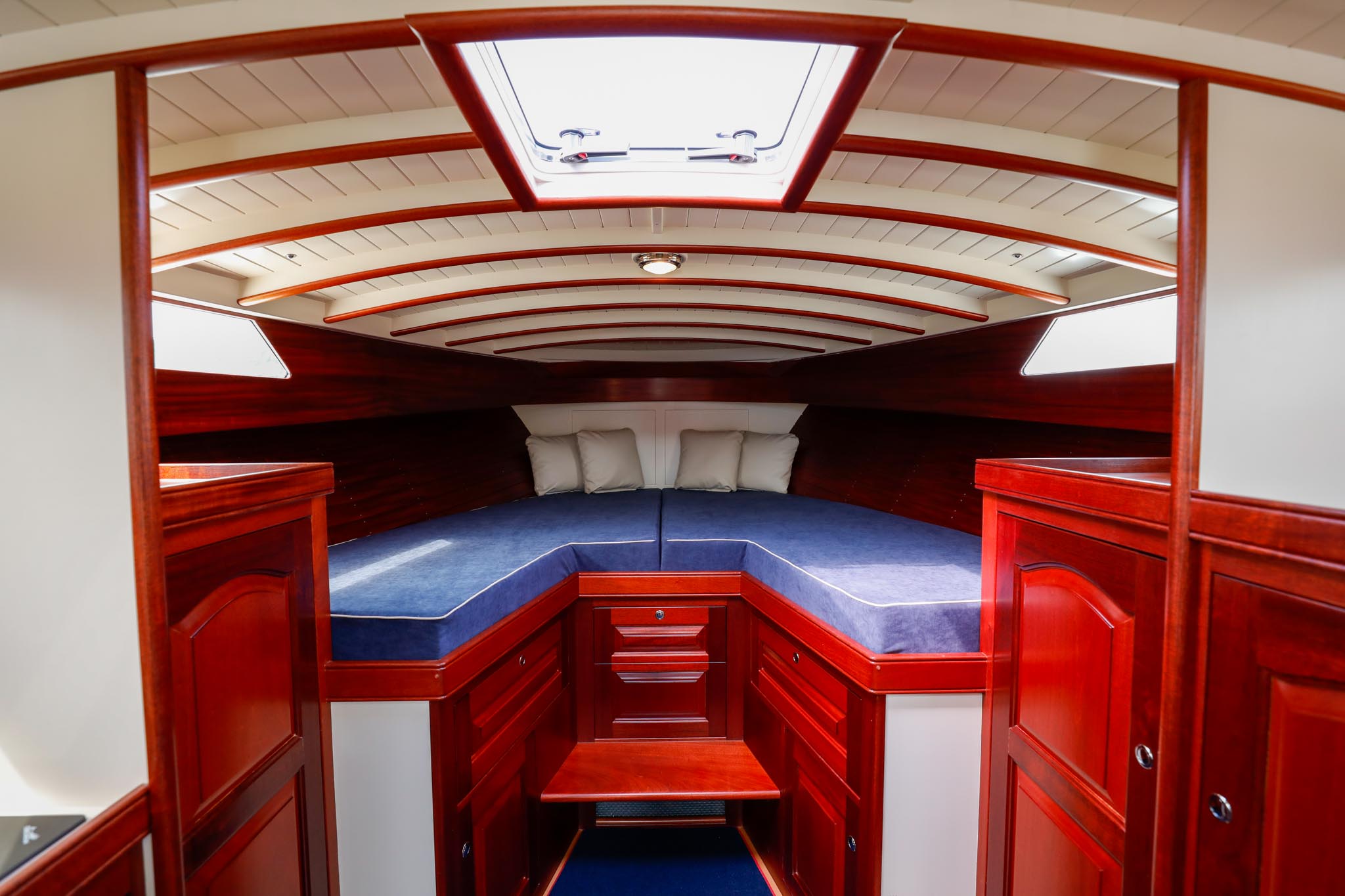 The spacious cabin of How Swede It Is